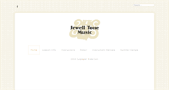 Desktop Screenshot of jewelltonemusic.com